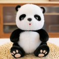 thumbnail image 1 of Muñeco de peluche de panda con estampado de Sichuan, regalo para niña, juguetes de peluche lindos, muñeco de panda pequeño, zoológicozhangyuxiang, 1 of 4