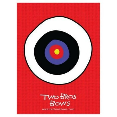 13 Inch Gong - Small Bullseye 13 x 19 inches - Outdoor Fun by Two Bros Bows (50S-BE-SM)