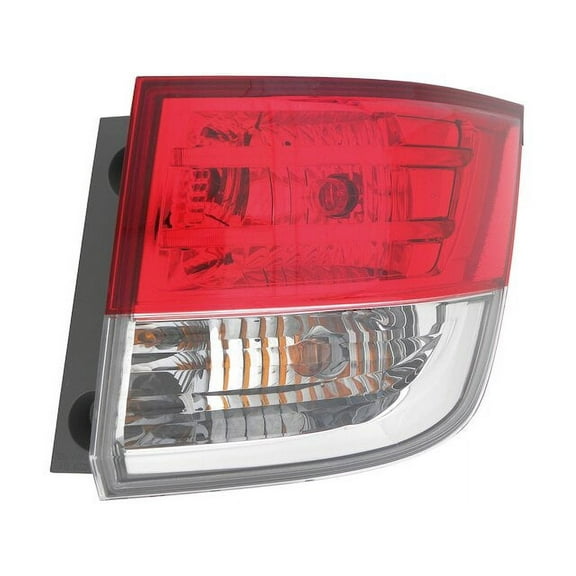 Right Outer Tail Light Assembly - Compatible with 2014 - 2017 Honda Odyssey 2015 2016