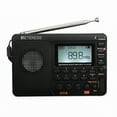 thumbnail image 1 of Jinsinto Rechargeable Portable Radio, FM AM SW Radio,(Black), 1 of 5