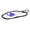 Navy, variant on Sports Whistles with Lanyard, Loud Crisp Sound Whistles Perfect for Coaches, Referees, and Officials Blue