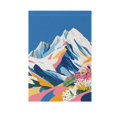 thumbnail image 6 of Yayeee Garden Flag 12" x 18" Double Sided Outdoor Yard Lawn Holiday Decorations, Abstract Snow Mountain, 6 of 6