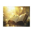 thumbnail image 2 of CozyNet Glowing Bible Verse, "Be Still And Know," Surrounded By Serene Nature & Soft Light Wall Art Prints With Frame Canvas Perfect for Living Room & Bedroom, Ready to Hang, Wall Decor 12"x16", 2 of 10