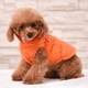 thumbnail image 3 of Greeniant Las chaquetas de la ropa del perro del algodón se mantienen elegantes en abrigos del animal doméstico del invierno seguros y no Ropa para mascotas naranja SG, 3 of 6