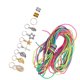 thumbnail image 3 of Joyería para rastas de pelo, anillos trenzados de Metal, puños, cuentas de rastas, Clips de decoración, colgantes trenzados, 3 of 8