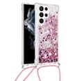 thumbnail image 1 of Funda FOXDOCK para Samsung Galaxy S21 Ultra con Cuerda Ajustable, Brillo Líquido, Protección Antigolpes y Lente – Ideal para Regalo, 1 of 6
