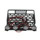 thumbnail image 2 of Portaequipajes de techo de tamaño pequeño con luz LED redonda para coche SCX10 1/10 RC (4 blancos), 2 of 10