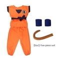 thumbnail image 1 of Halloween Cosplay Disfraces Dragon Ball Z Trajes Son Goku Día De Los Niños Carnaval Fiesta Anime Peluca Disfraz Para Adultos, 1 of 4