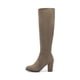 thumbnail image 5 of Botas de Mujer DREAM PAIRS Altas hasta la Rodilla con Tacón Grueso en Caqui Talle 8, 5 of 9