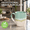 Mint Green, variant on Ceramic Coffee Mug Set Of 4 17 Oz Cups With Big Handlewave Safe Reactive Glaze