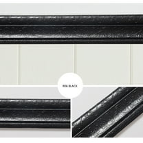 FASIAOU L 7.55 ft H 0.26 ft Self Adhesive Flexible Foam Molding Trim, 3D Sticky Decorative Wall Lines Wallpaper Border for Home, Office, Hotel DIY Decoration, White