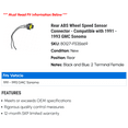 thumbnail image 2 of Rear ABS Wheel Speed Sensor Connector - Compatible with 1991 - 1993 GMC Sonoma 1992, 2 of 2