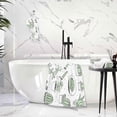 thumbnail image 6 of Coolnut 2 Pack Pure Cotton Towel Set, Soft Highly Absorbent Machine Washable Cactus Doodle Bath Towels for Pool,Sports, Yoga, Travel（489） Wash cloth, 6 of 7