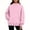 Pink-with pocket, variant on Mock Neck Sweatshirt for Women Solid Color Long Sleeve Turtleneck Pullover Casual Fashion Loose Soft Fleece Pocket Clothes Sweatshirt with Pockets