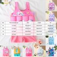 thumbnail image 4 of JUMEYU Toddler Swimsuit with Floatation Toddler Floatation Swimsuit Swim Vest for Baby Boy Girls Float Suit with Buoyancy Floating Swimwear Bathing Suit 2T 3T (Pink,2-3 Years), 4 of 7