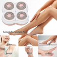 thumbnail image 4 of compatible Heads compatible Flawless Legs Shaver - Floating Cutter compatible Arms & Legs Hair Removal - Waterproof & Easy to Clean Electric Razor Heads_Perfect Gift, 4 of 5