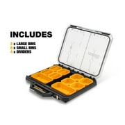 ToughBuilt StackTech Low Profile Organizer with Auto-Locking Interface and Bins