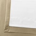thumbnail image 5 of Tuscan Tan Blackout Faux Silk Taffeta Curtain (1 Panel), Tuscan Tan, 50W X 96L, 5 of 6