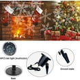 thumbnail image 4 of Morttic Christmas Snowflake Projector Lights Outdoor, Moving Snowfall LED Light Projectors Waterproof Holiday Decorative Light for Xmas,New Year ,Home ,Party,Garden ,Patio (Multi-Colored), 4 of 6