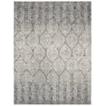 thumbnail image 4 of SAFAVIEH Madison Leighton Geometric Area Rug, Grey/Ivory, 12' x 15', 4 of 10