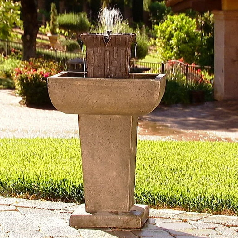 Bernini Fortezza Cordless Outdoor Fountain – Battery Operated