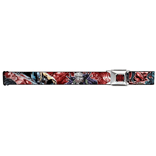 Suicide Squad Seatbelt Belt - 5-Suicide Squad Villains Group