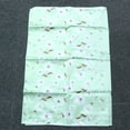 thumbnail image 3 of MasteelfCA 55×58×87cm Fully Automatic Washing Machine Cover Polyester Satin Cloth Waterproof Washing Machine Case Protector (Pink-white with Green), 3 of 9