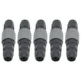 thumbnail image 4 of Pneumatic Quick Connector, Wear Resistant 5 Set Non Rust Pneumatic Fittings Tight Buckle  Clear Thread  C Type Self Locking  For Tube SP+PP-20,SP+PP-30,SP+PP-40, 4 of 8