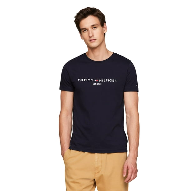 Camiseta Tommy Hilfiger con el logotipo bordado de Sky Captain para hombre