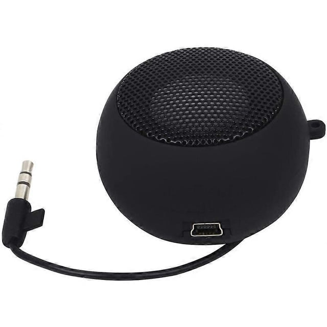 Mini Speaker Portable Rechargeable Travel Speaker with Aux Input 3.5 mm Headphone Jack Wired
