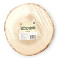 thumbnail image 4 of Cousin DIY Poplar 7" Round Rustic Wood Slice with Bark, 4 of 6