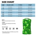 thumbnail image 6 of Haiem Men's St Patrick's Day2 Print Tank Tops Summer Sleeveless Cut Off Workout T-Shirts Fitness Vest Athletic Undershirts-Small, 6 of 8