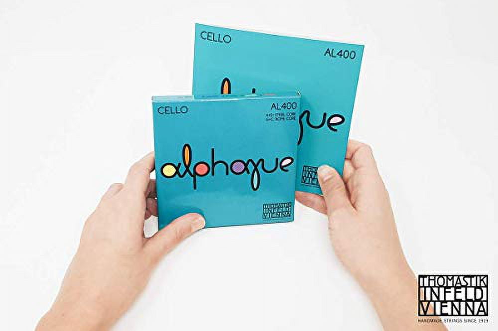 Thomastik Alphayue Series Cello String Set 4/4 Size, Medium