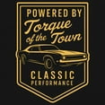 thumbnail image 3 of Torque of the Town T-Shirt Classic American Muscle Car Performance Vintage Retro Legend V8 Street Racing Women's Tee, 3 of 7