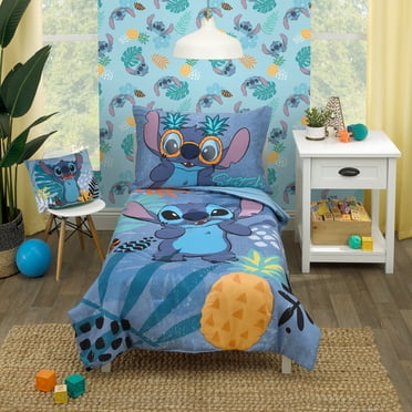 Disney Lilo & Stitch Paradise Dream 5 Piece Twin Size Bed Set with Sham ...