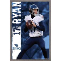 NFL Tennessee Titans - Ryan Tannehill 20 Wall Poster, 22.375" x 34", Framed