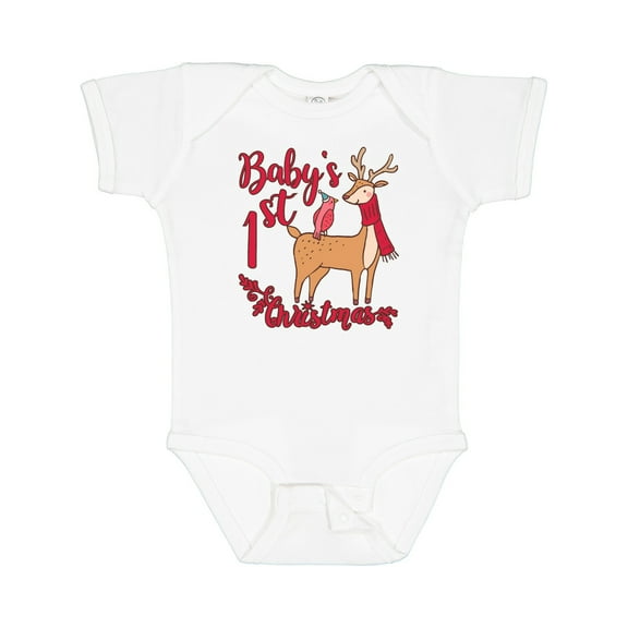 Inktastic Baby's First Christmas Boys or Girls Baby Bodysuit