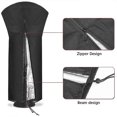thumbnail image 4 of SZTXJ 226*85*48cm Oxford Cloth Dust Cover Moisture Proof Sample Patio Heater Waterproof Heater Garden Cover Rattan Protective Cover, 4 of 5