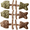 MIX, variant on Catnip & Silvervine Chew Toy, Fish Bone Dental Cat Toy, Textured Design for Daily Chewing and Enrichment