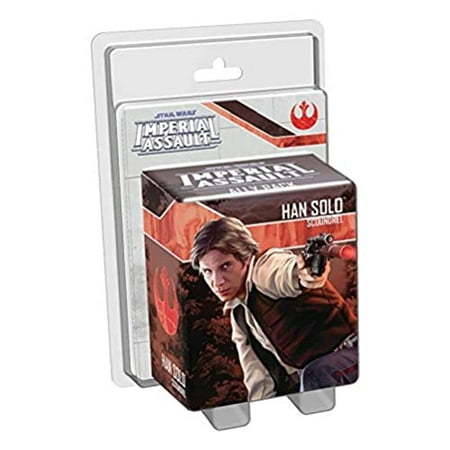 Star Wars Imperial Assault Board Game Han Solo Scoundrel ALLY PACK | Strategy Game | Battle Game for Adults and Teens | Ages 14+ | 1-5 Players | Avg. Playtime 1-2 Hours | Made by Fantasy Fli