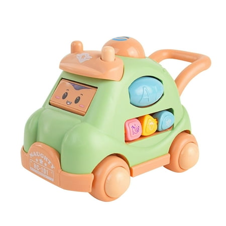 Apmemiss Boy Toys Clearance Toy Car for Toddlers – Electric Car, Mechanical Operated Car Toy with Visible Colored Moving Gears, LED Effects. Overstock Deals
