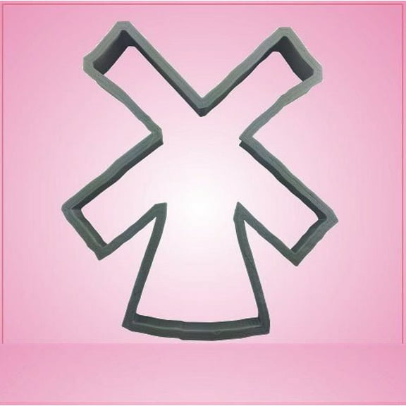 Windmill Cookie Cutter 4-1/2 inches by 4 inches