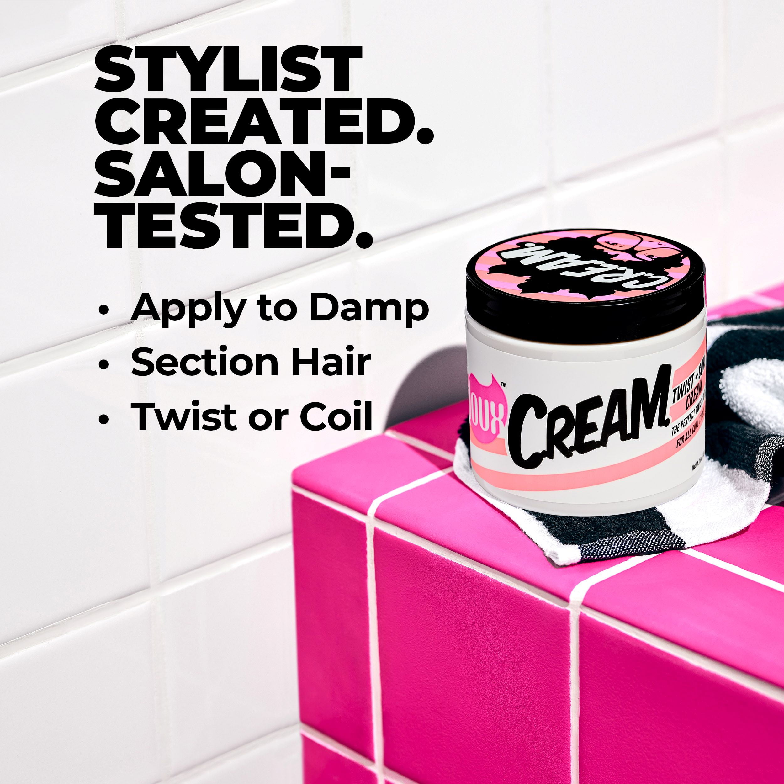 The Doux C.R.E.A.M. 16 oz., Curly Hair, Moisturizing for All Ages