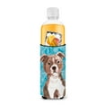 thumbnail image 3 of Carolines Treasures BB9462MUK Red Staffie Bull Terrier Winter Michelob Ultra Hugger for slim cans  Slim Can multicolor, 3 of 3