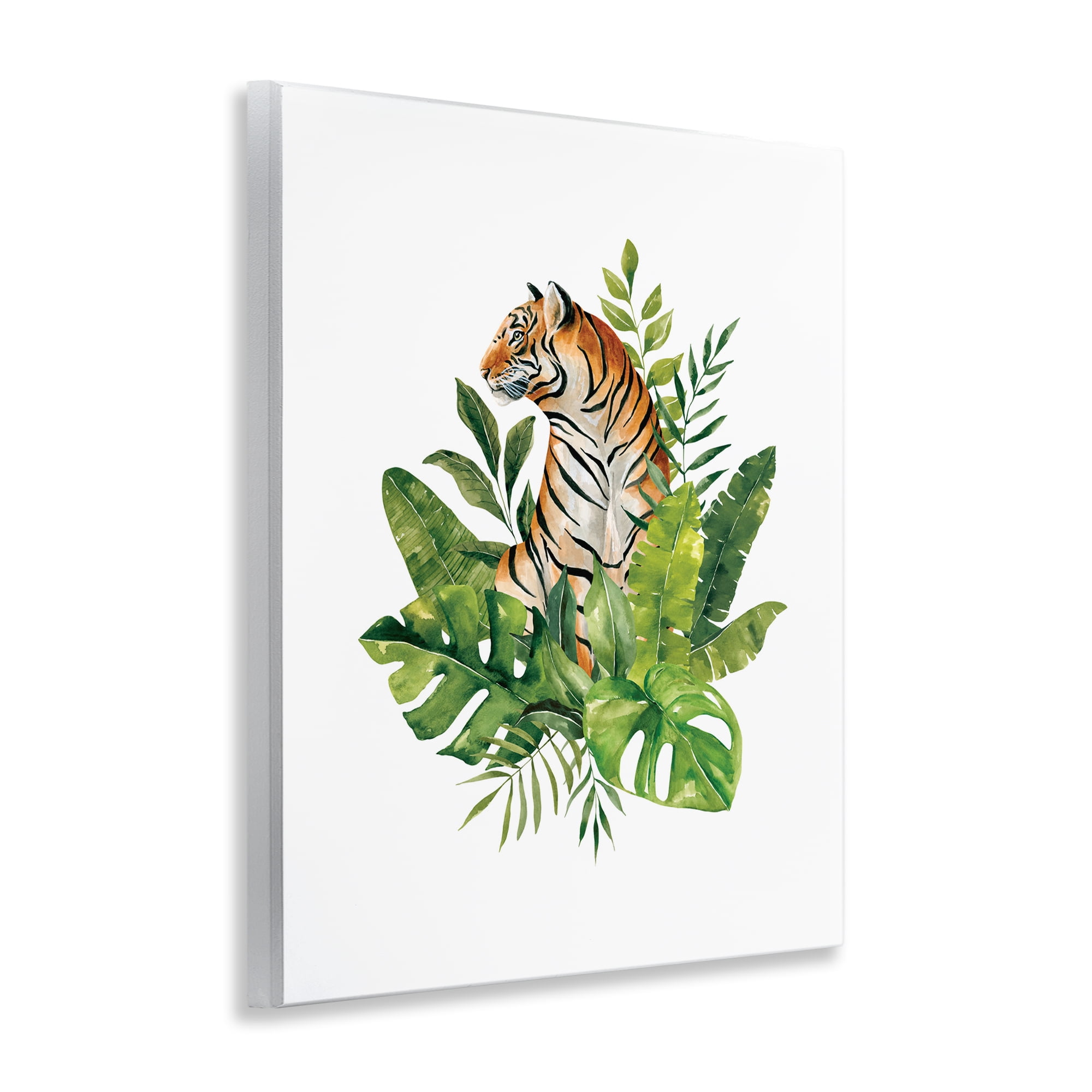 Stupell Industries Exotic Jungle Tiger Wall Plaque Art, design by Bethany Sandoval