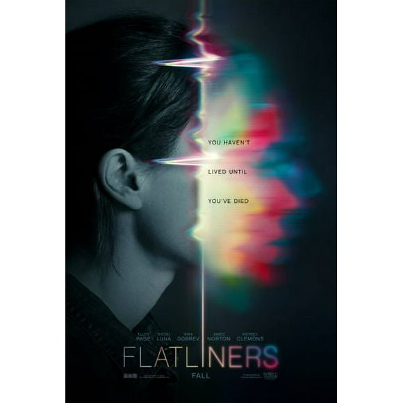 Flatliners Movie poster Metal Sign 8inx 12in Print on Metal 8x12 Square Adults Best Posters