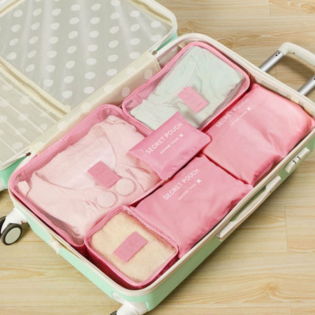 Travel Luggage Clothes Underwear Packing Cube Storage Zipper Organizer Bag MP 