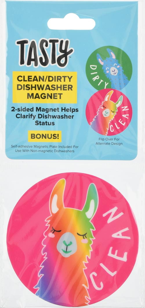 Dishwasher Magnet Natural Two Tone Clean Dirty Magnetic Sign for Dishw –  Laser in the Loft