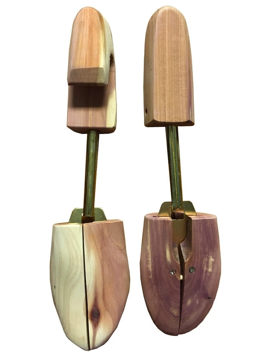 INTERNATIONAL HANGER Cedar Shoe Inserts for Absorbing Moisture, 1 Pack