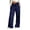 Navy -CZ34, variant on Nestiefly Wide Leg Linen Pants Womens Summer Loose Beach Pants for Women Vacation Lightweight Straight Leg Trousers with Pockets 2026 Black L
